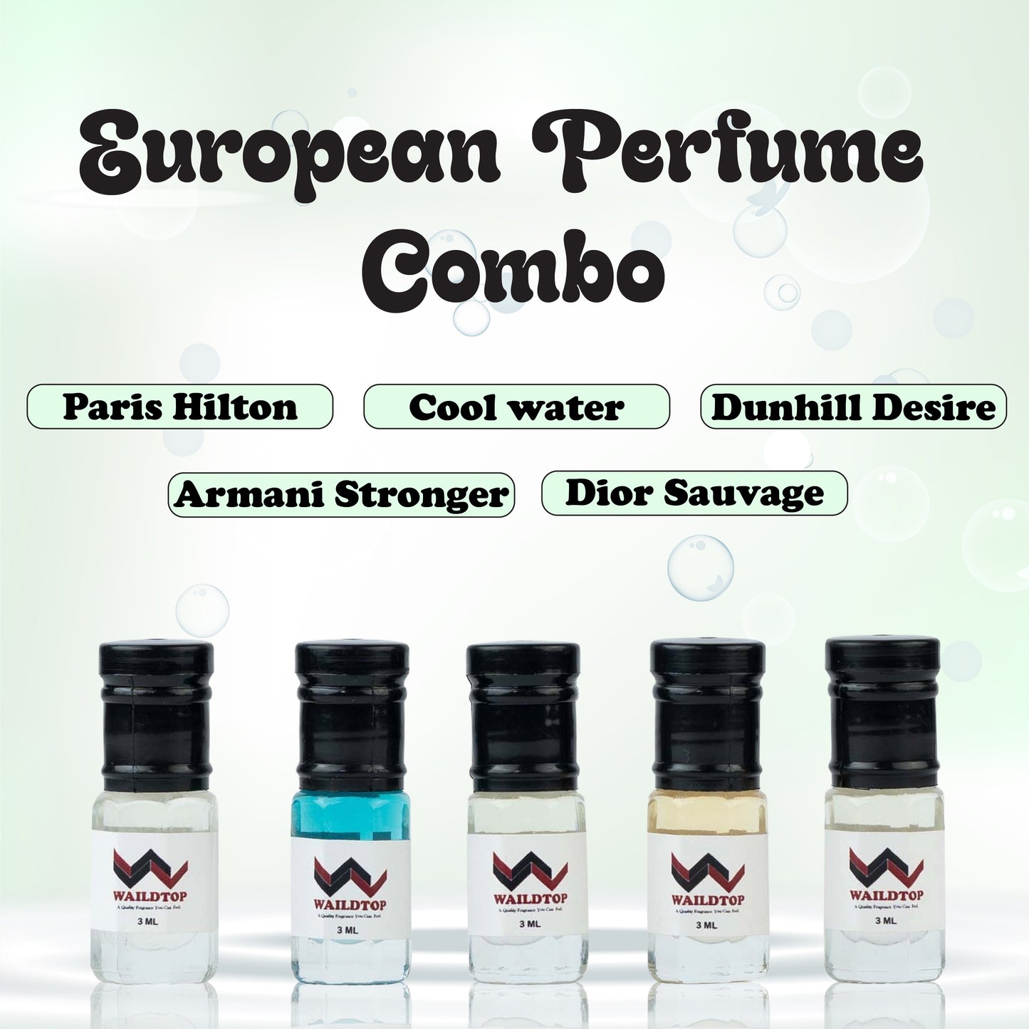 European And Arabian Perfume Combo